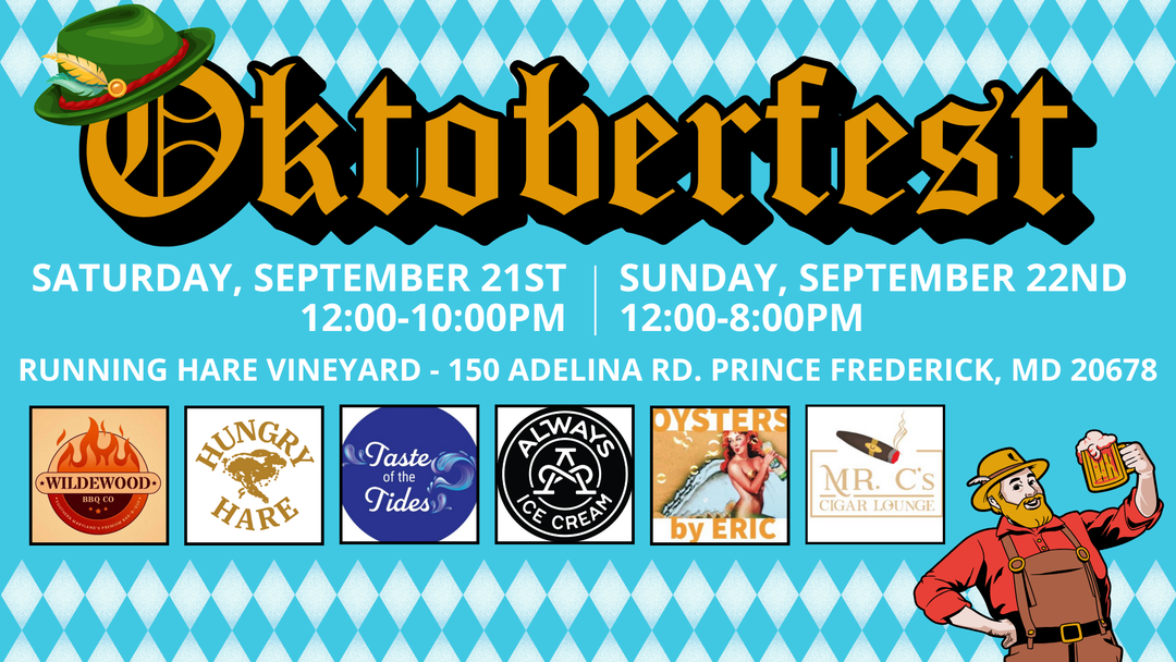 Oktoberfest 2024 on Saturday, September 21st and Sunday, September 22nd