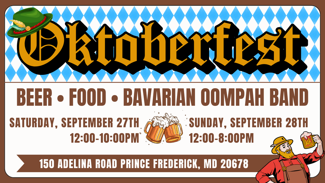 Oktoberfest 2025 on Saturday, September 27th and Sunday, September 28th!