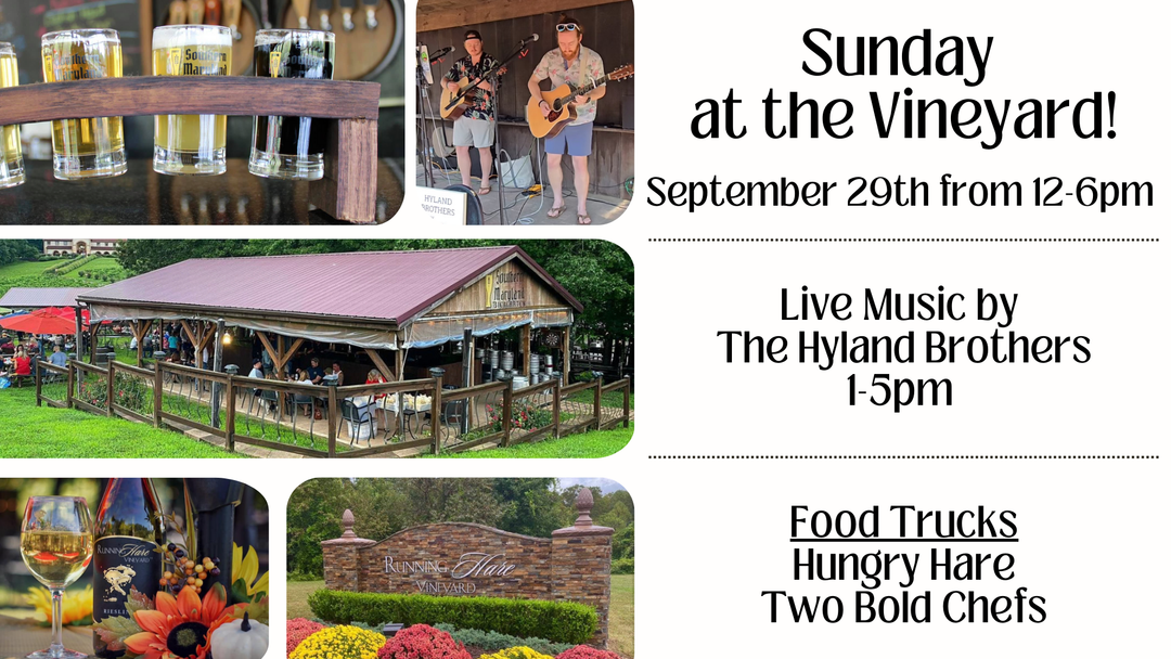 Live Music with The Hyland Brothers on Sunday, September 29th