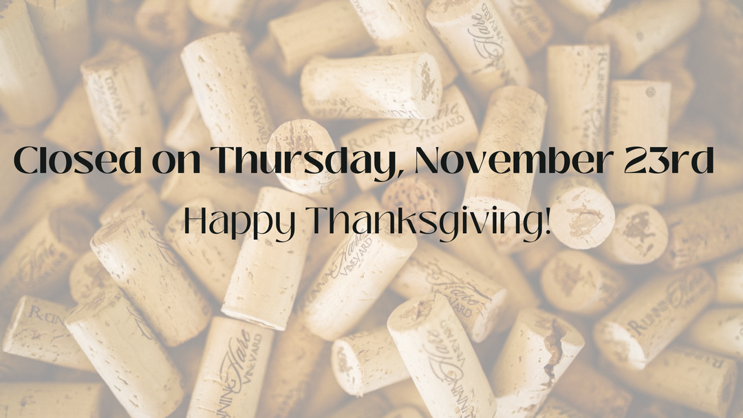 Closed on Thursday, November 23rd